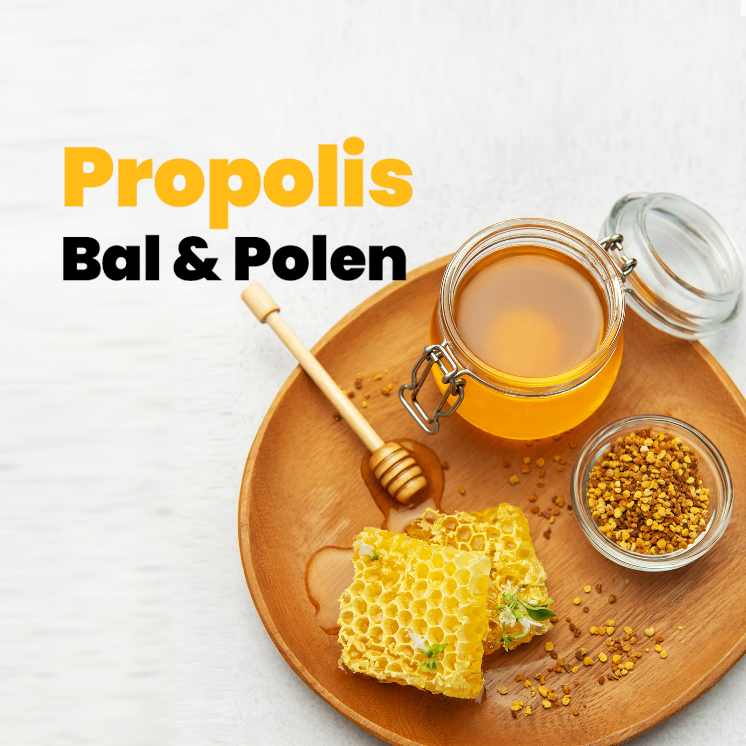 Propolis, Polen ve Bal Birlikte Daha Etkili