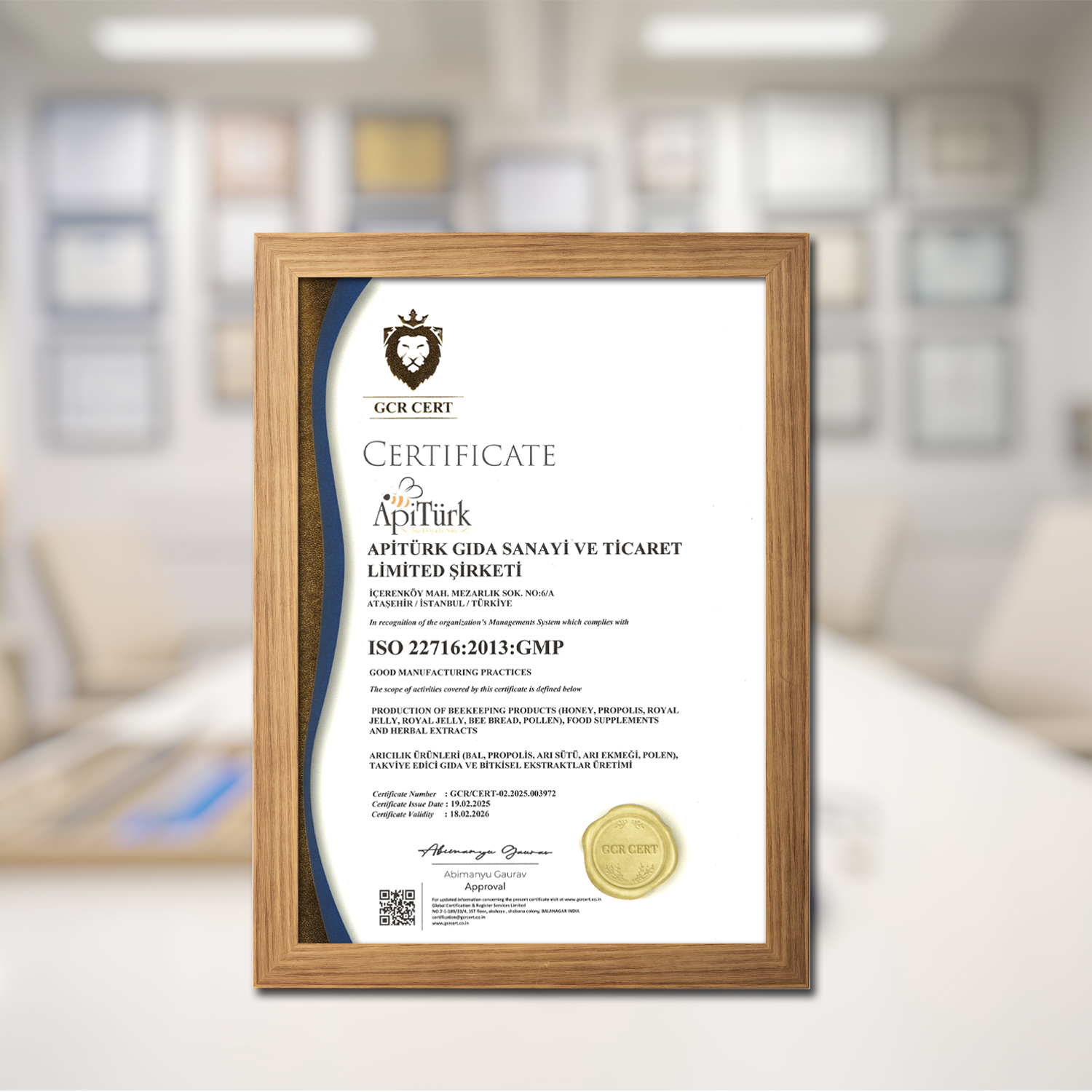 APİTÜRK GIDA SAN.VE TİC.LTİ. ŞTİ. Resim - 1