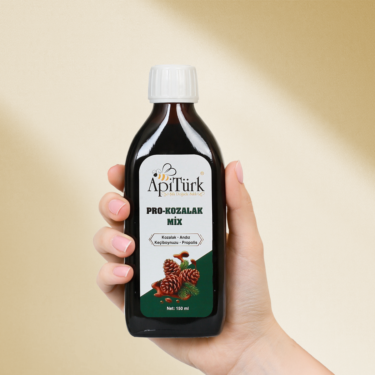 2’li Ekonomik Paket Pro-Kozalak Mix 150ml (Kozalak, Andız, Keçiboynuzu, Propolis)