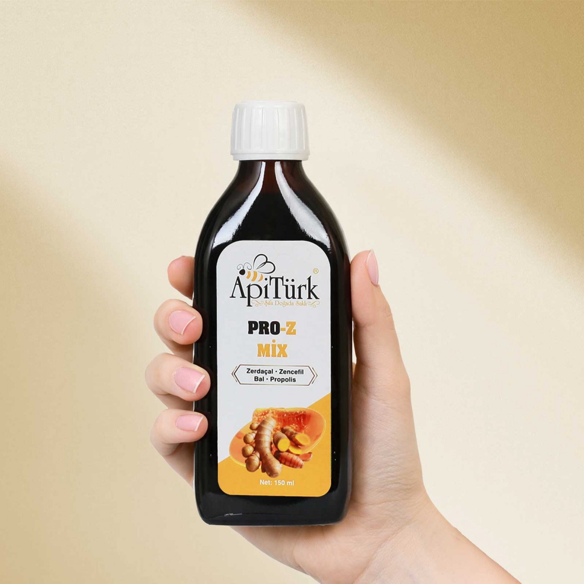 4 Al 3 Öde Pro-Z Mix 150 ml (Zerdeçal, Zencefil, Bal, Propolis) 4 Al 3 Öde Pro-Z Mix 150 ml (Zerdeçal, Zencefil, Bal, Propolis)