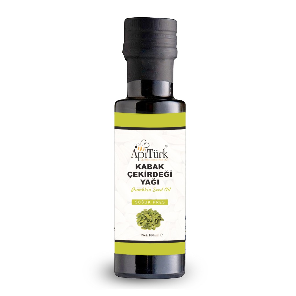 APİTÜRK KABAK ÇEKİRDEĞİ YAĞI 100ml (Soğuk Pres)
