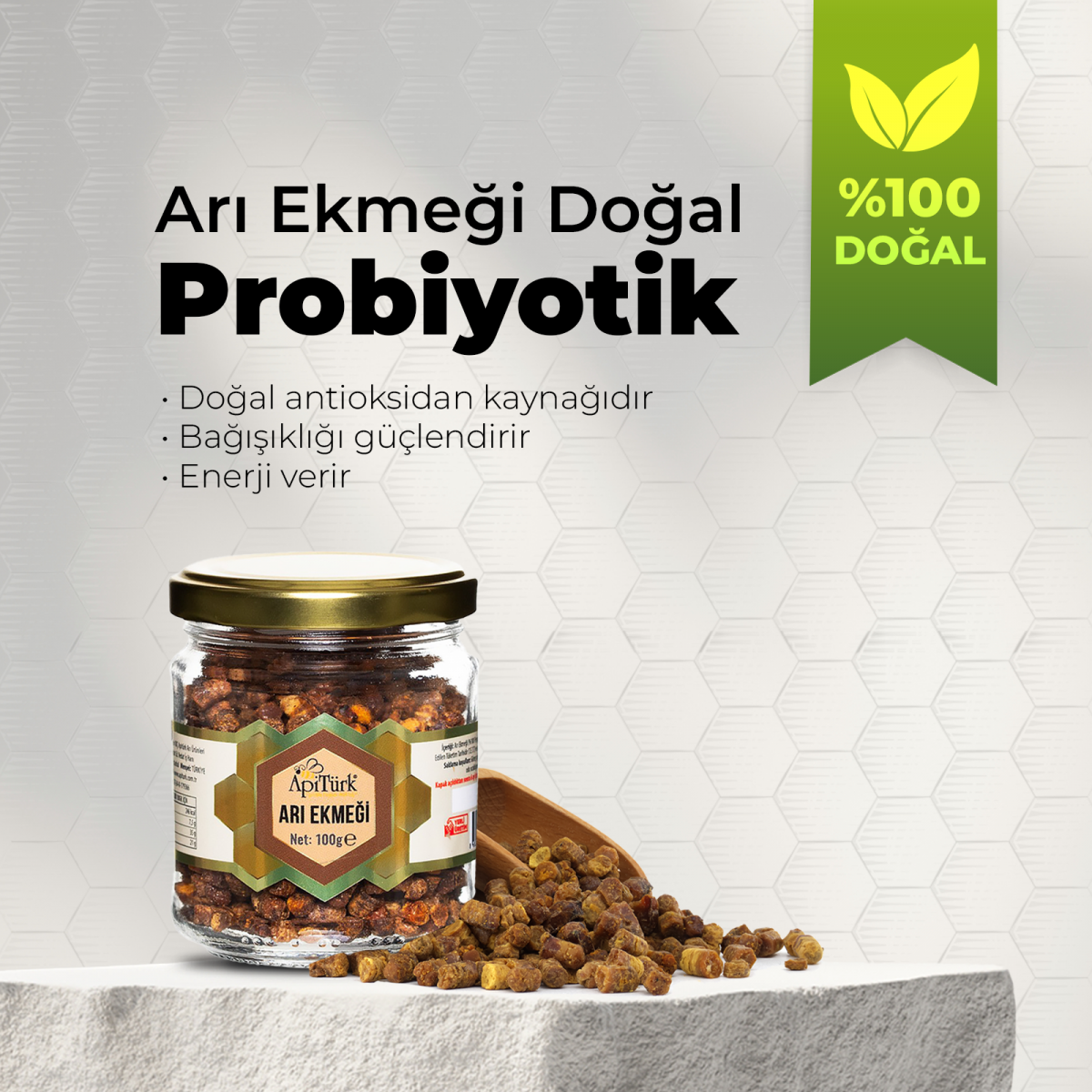 Arı Ekmeği (PERGA) 100gr Arı Ekmeği (PERGA) 100gr