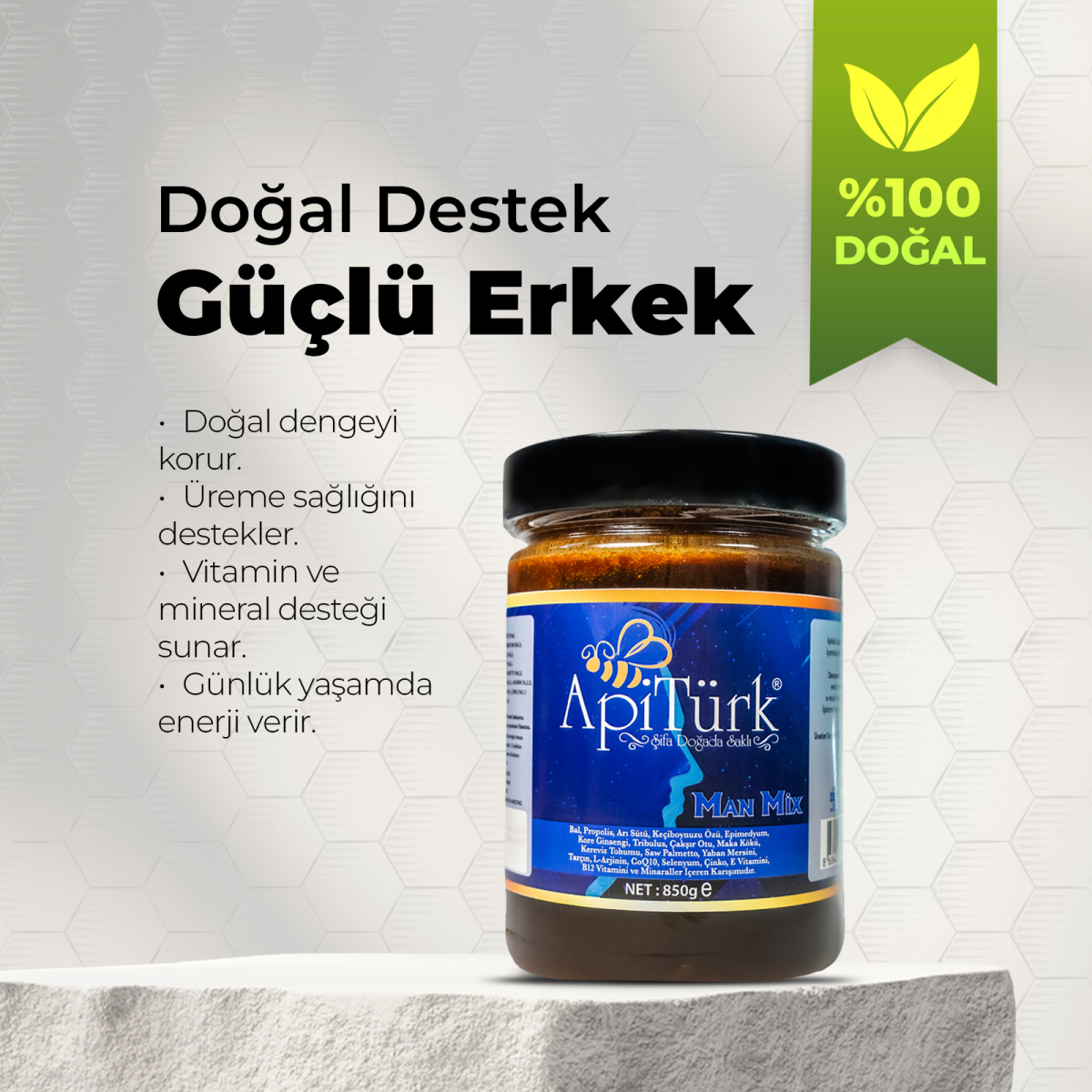 Ekonomik Eş Paketi Woman Mix 850gr - Man Mix 850gr
