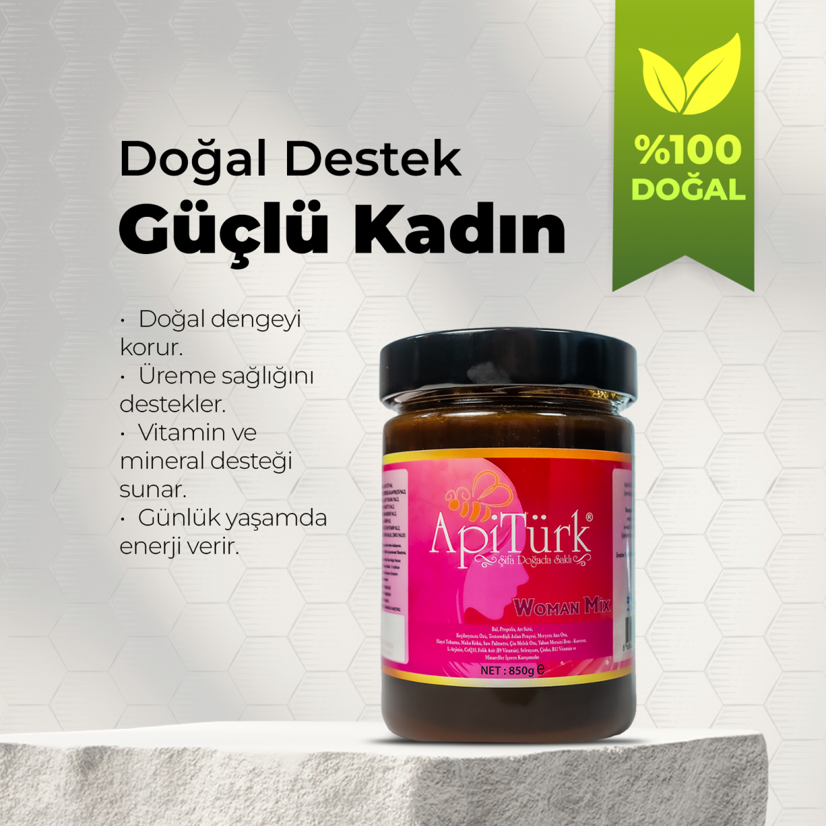 Ekonomik Eş Paketi Woman Mix 850gr - Man Mix 850gr