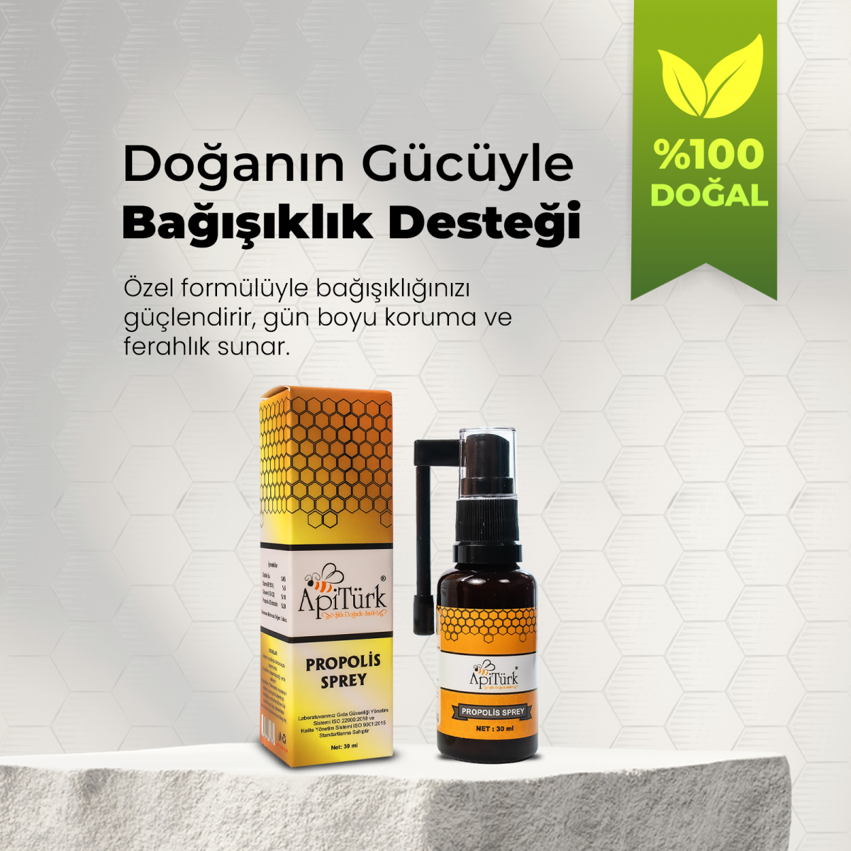 2'li Propolis Sprey Ekonomik Paket 30ml 2 Adet 2'li Propolis Sprey Ekonomik Paket 30ml 2 Adet