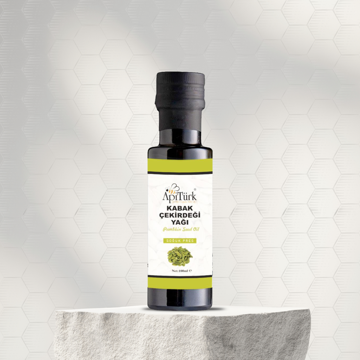 Kabak Çekirdeği Yağı 100ml (Soğuk Pres) Kabak Çekirdeği Yağı 100ml (Soğuk Pres)