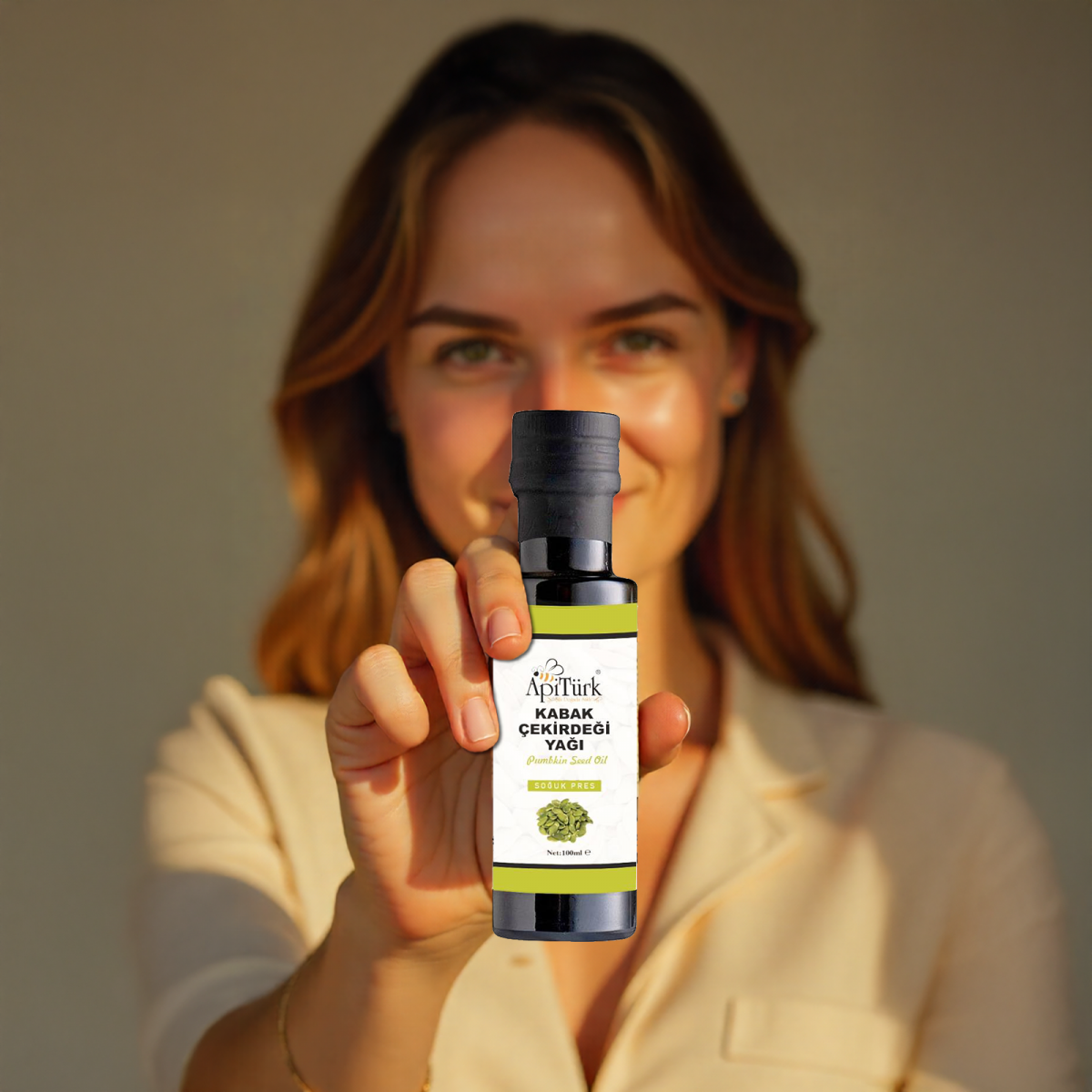 Kabak Çekirdeği Yağı 100ml (Soğuk Pres) Kabak Çekirdeği Yağı 100ml (Soğuk Pres)