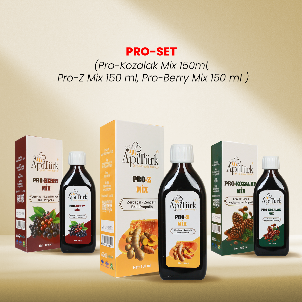 Pro-Set (Pro-Kozalak Mix 150ml, Pro-Z Mix 150 ml, Pro-Berry Mix 150 ml ) Pro-Set (Pro-Kozalak Mix 150ml, Pro-Z Mix 150 ml, Pro-Berry Mix 150 ml )