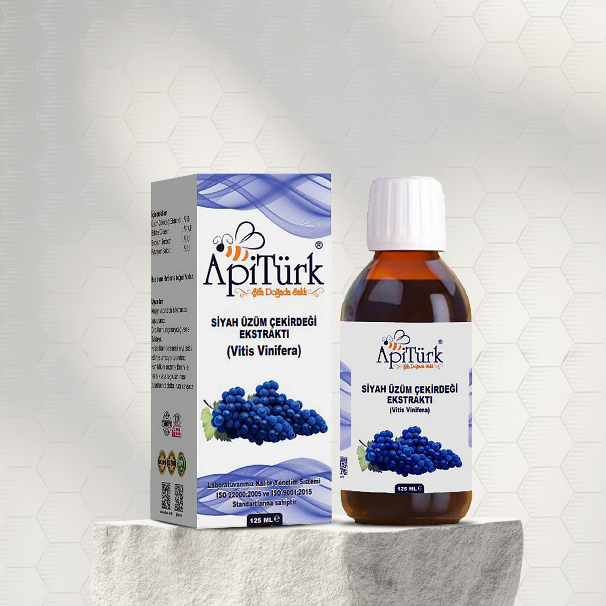 Siyah Üzüm Çekirdeği Ekstraktı (Vitis Vinifera) 125 Ml Siyah Üzüm Çekirdeği Ekstraktı (Vitis Vinifera) 125 Ml