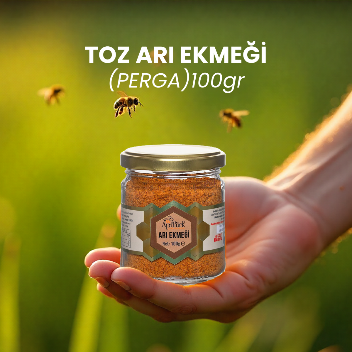 Toz Arı Ekmeği (PERGA)100gr