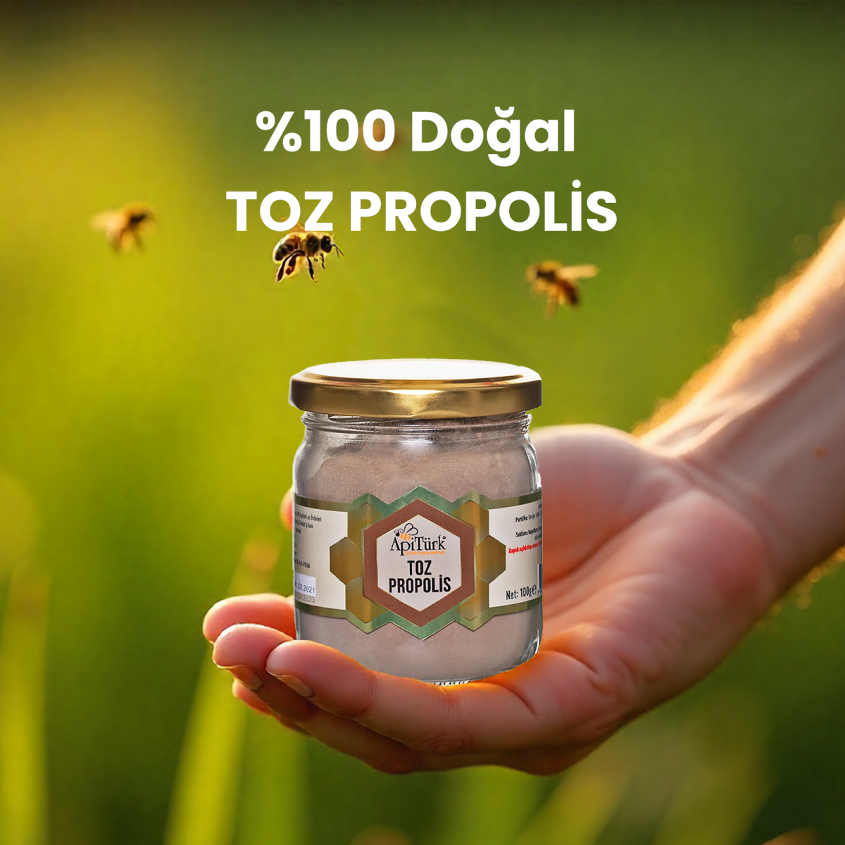 Toz Propolis 100gr