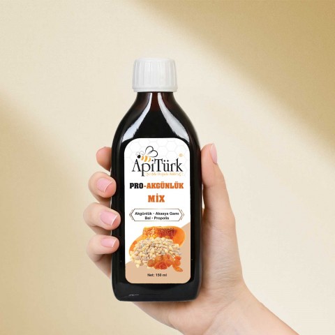 2’li Ekonomik Paket Pro-Akgünlük Mix 150ml (Akgünlük Sakızı, Akasya Gamı, Bal, Propolis)