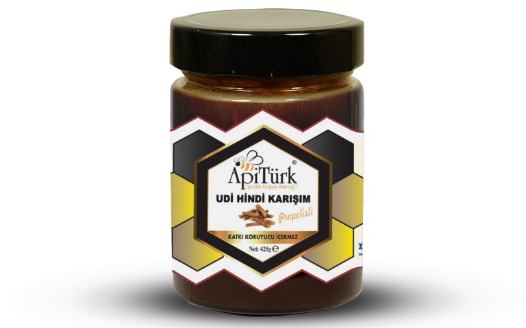 APİTÜRK UDİ HİNDİ KARIŞIM 425gr (Propolisli)