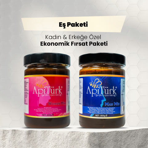 Ekonomik Eş Paketi Woman Mix 850gr - Man Mix 850gr