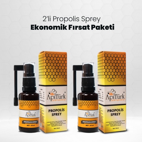 2'li Propolis Sprey Ekonomik Paket 30ml 2 Adet