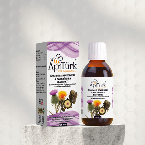 Enginar & Devedikeni & Karahindiba Ekstraktı (Cynara Scolymus  & Silybum Marianum  & Taraxacum Officinale) 125 Ml
