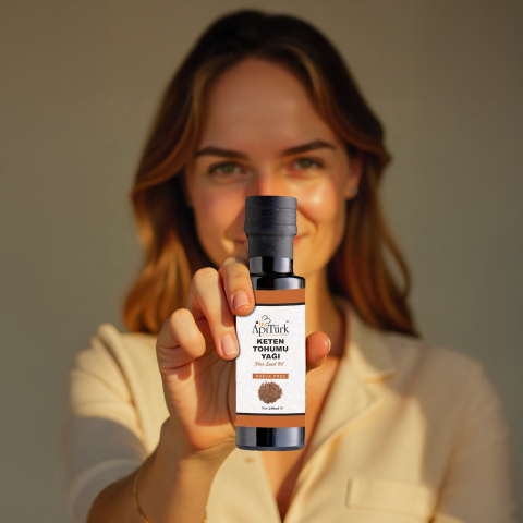 Keten Tohumu Yağı 100ml (Soğuk Pres)