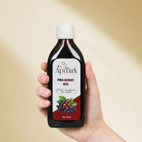 Pro-Berry Mix 150 ml (Aronya, Kara Mürver, Bal, Propolis)