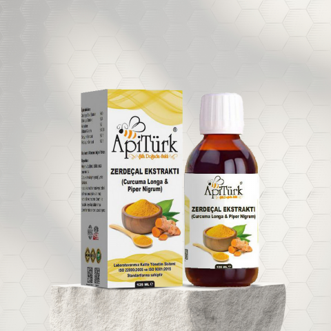 Zerdeçal Ekstraktı (Curcuma Longa & Piper Nigrum)  125 Ml